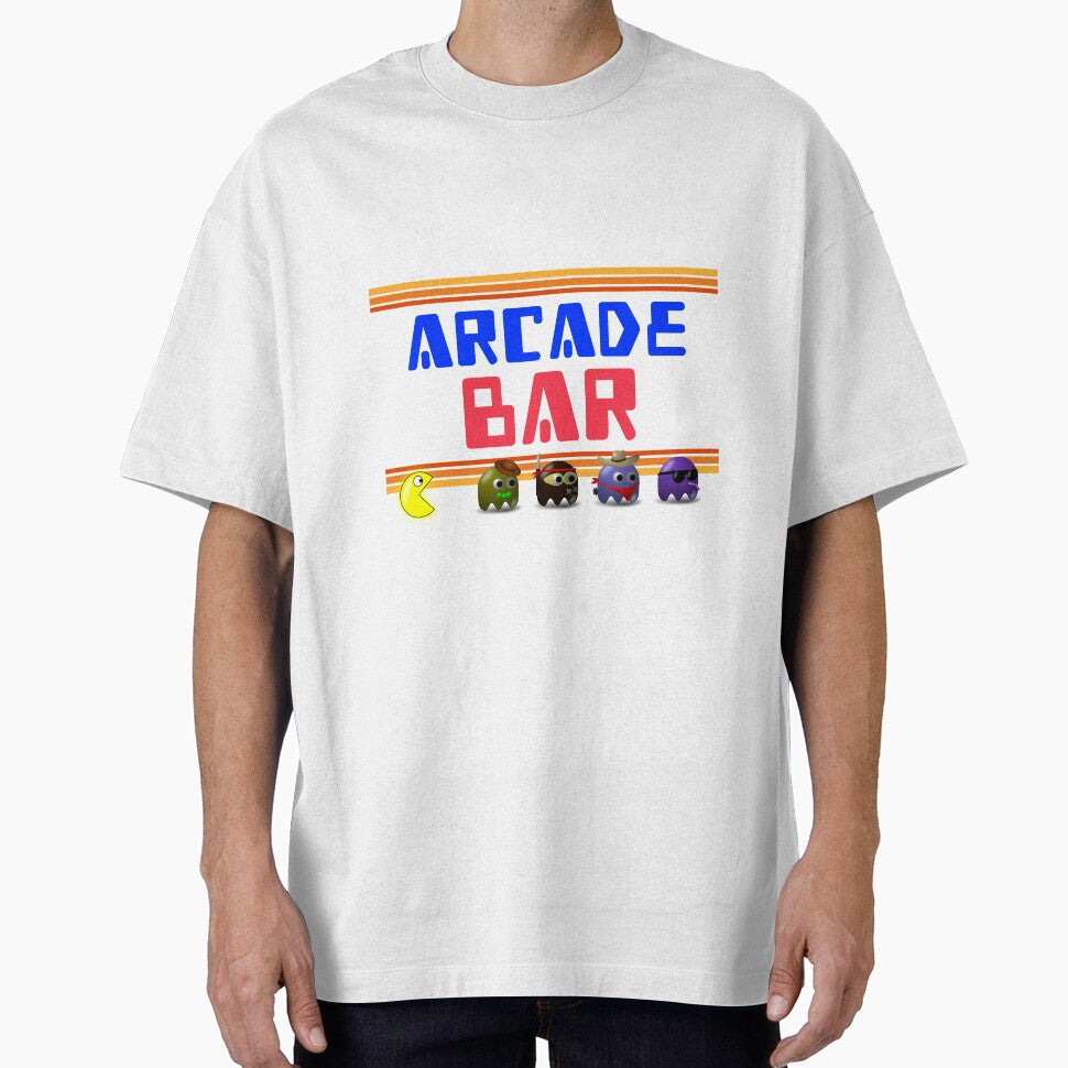 Arcade Bar - Retro Gaming T-Shirt by whytealistair Hoodie, Sweatshirt | BlankRebels.com (Image 1)