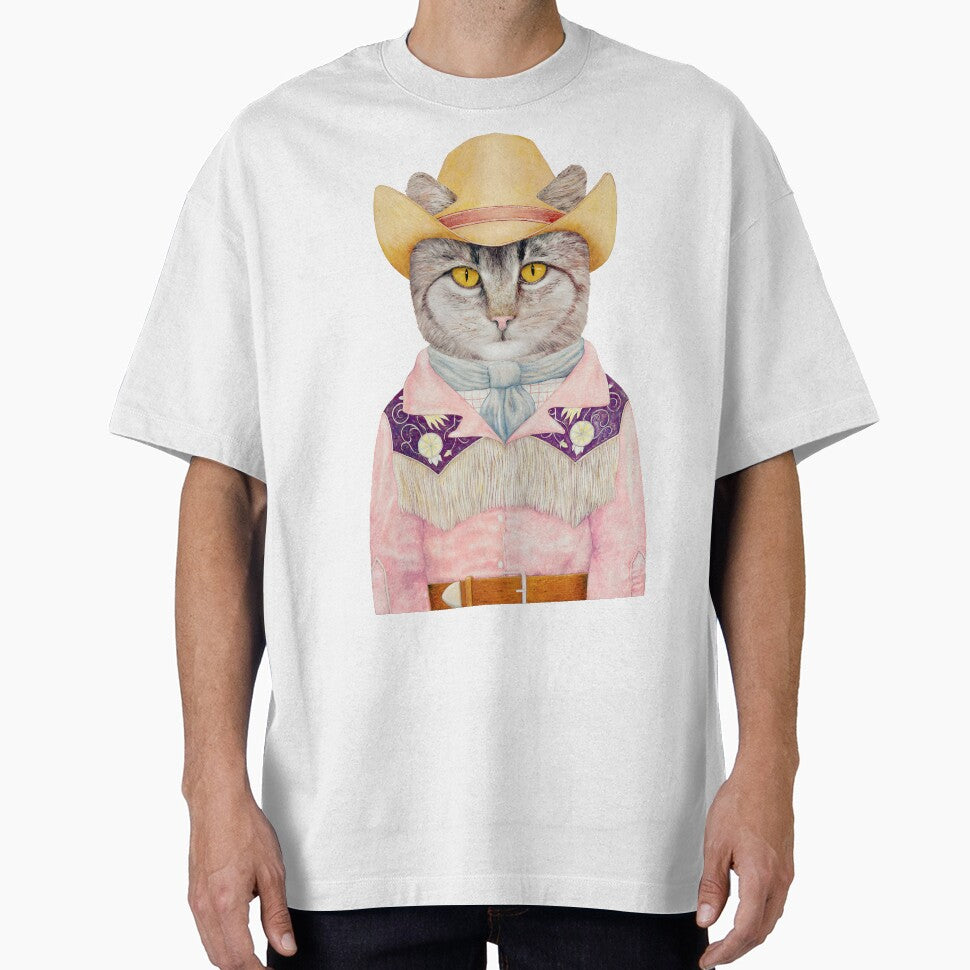 Cowboy Cat by AnimalCrew T-Shirts, Hoodie, Sweatshirt | BlankRebels.com (Image 1)