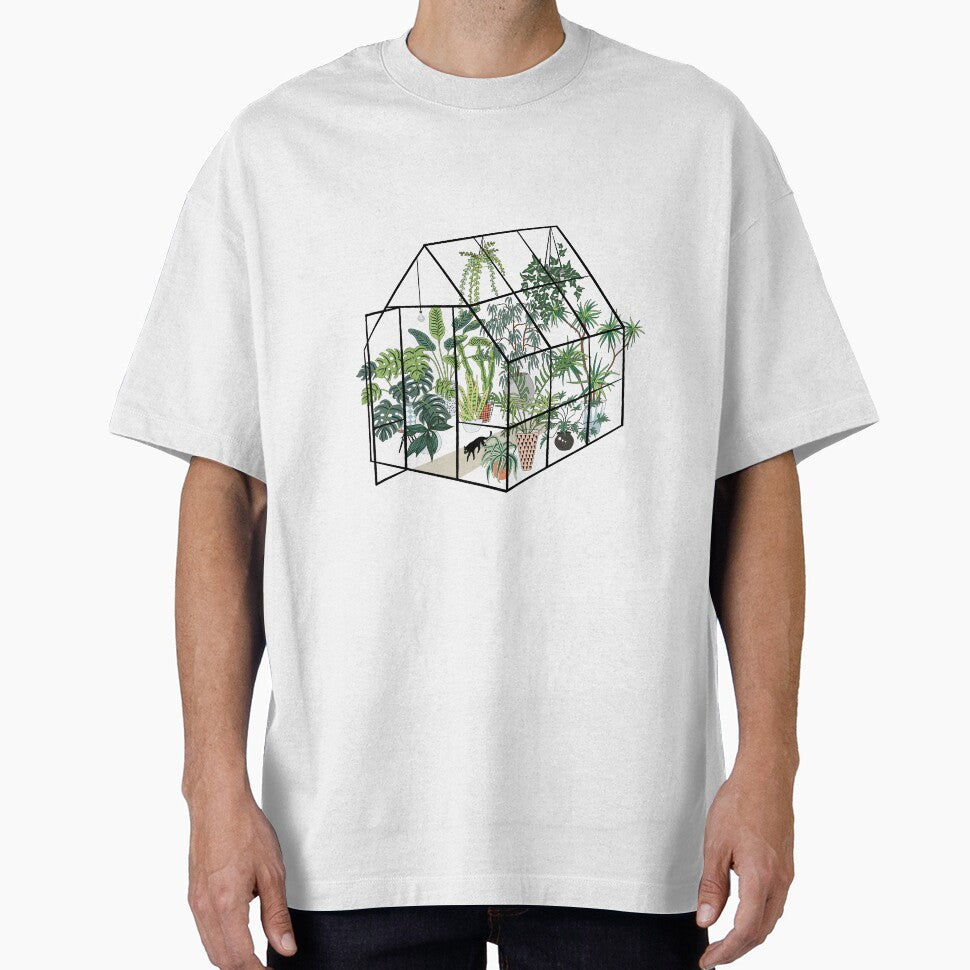 greenhouse with plants by anyuka T-Shirts, Hoodie, Sweatshirt | BlankRebels.com (Image 1)