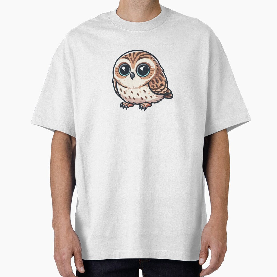 Cute Short Eared Owl by revsdesign T-Shirts, Hoodie, Sweatshirt | BlankRebels.com (Image 1)