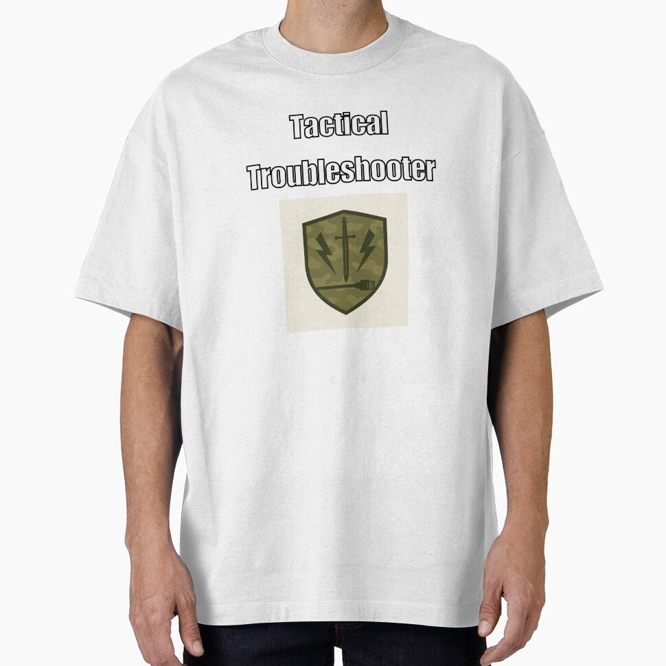 Tactical Troubleshooter – Military IT Humor by SGT Goldfish T-Shirts, Hoodie, Sweatshirt | BlankRebels.com (Image 1)