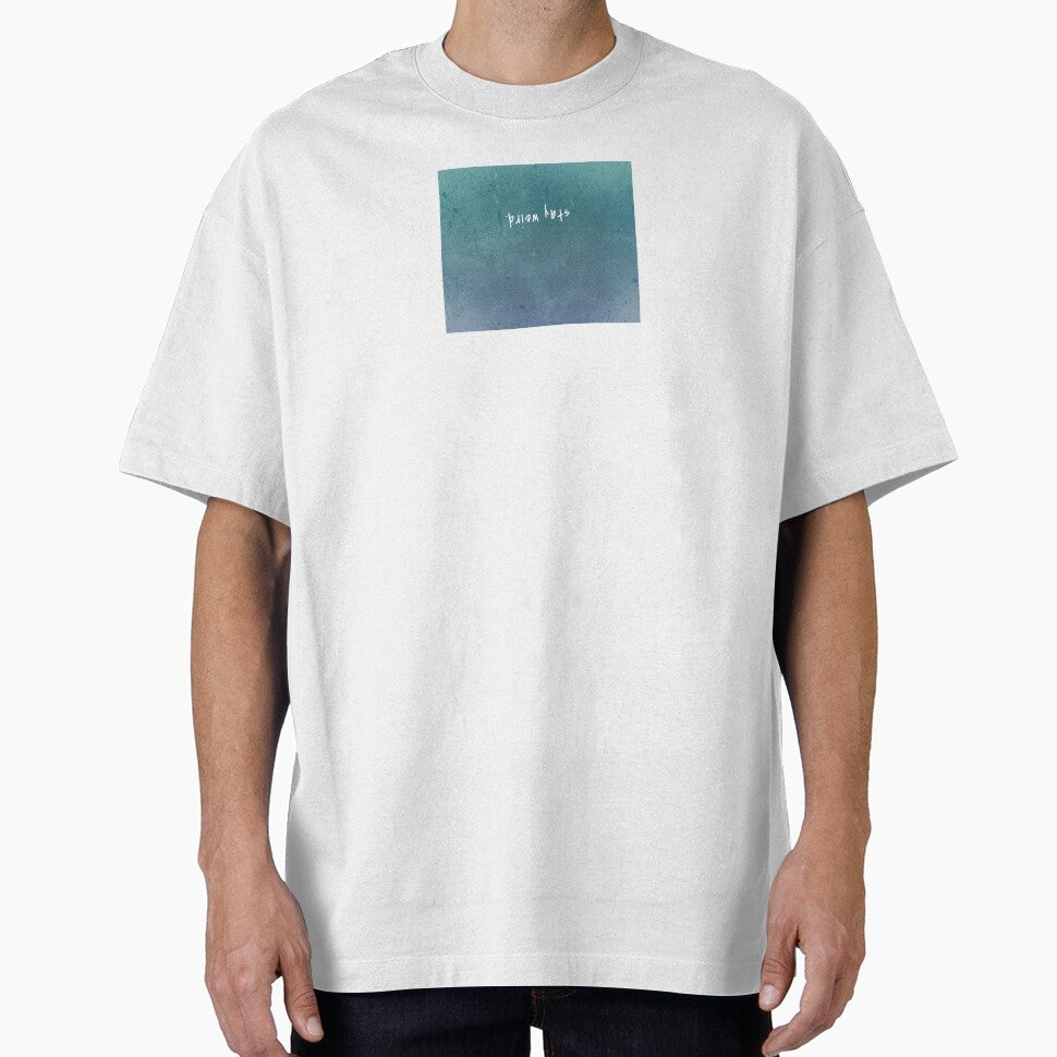 Stay Weird on Blue Green Grunge by aimeeandkate T-Shirts, Hoodie, Sweatshirt | BlankRebels.com (Image 1)