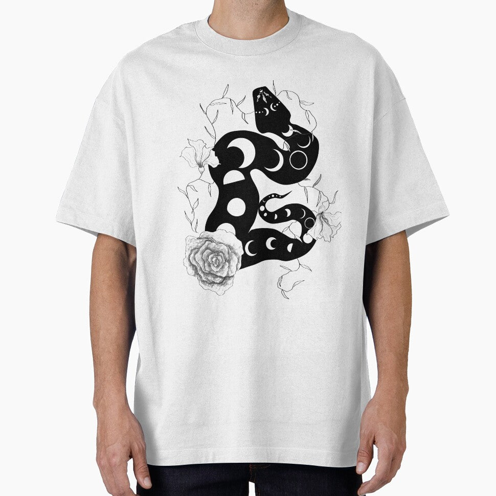 Moon Snake by Azriel Wiorek T-Shirts, Hoodie, Sweatshirt | BlankRebels.com (Image 1)
