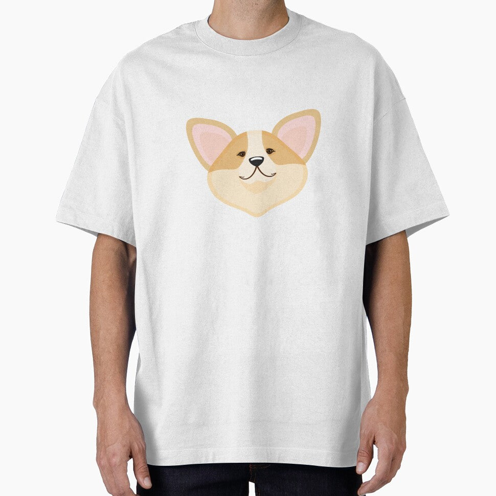 Adorable Shiba Inu Dog Cute Sticker Design T-Shirt Hoodie by ivaostrogonac