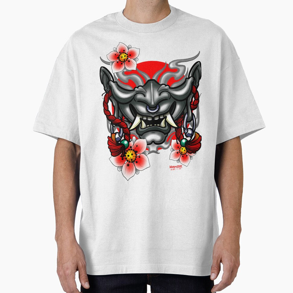 Oni Mask by MetroInk T-Shirts, Hoodie, Sweatshirt | BlankRebels.com (Image 1)