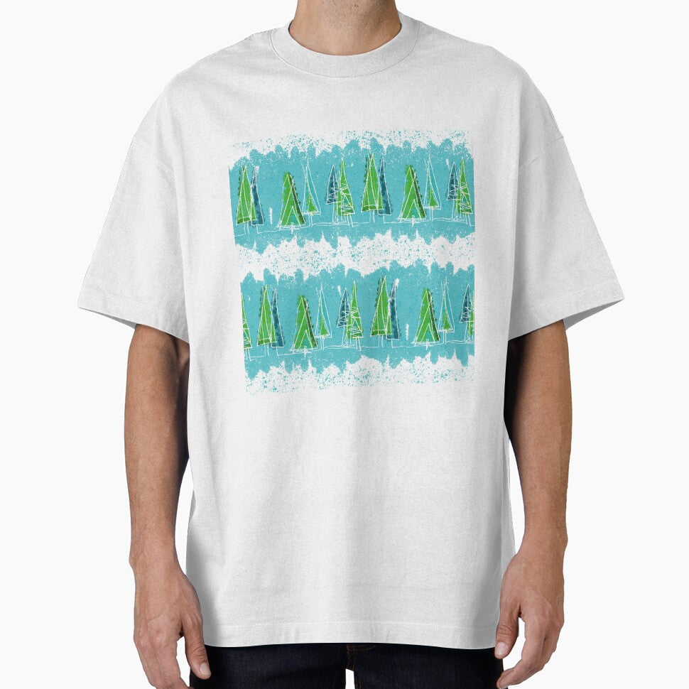 Holiday Trees Doodle by CMGstudio T-Shirts, Hoodie, Sweatshirt | BlankRebels.com (Image 1)