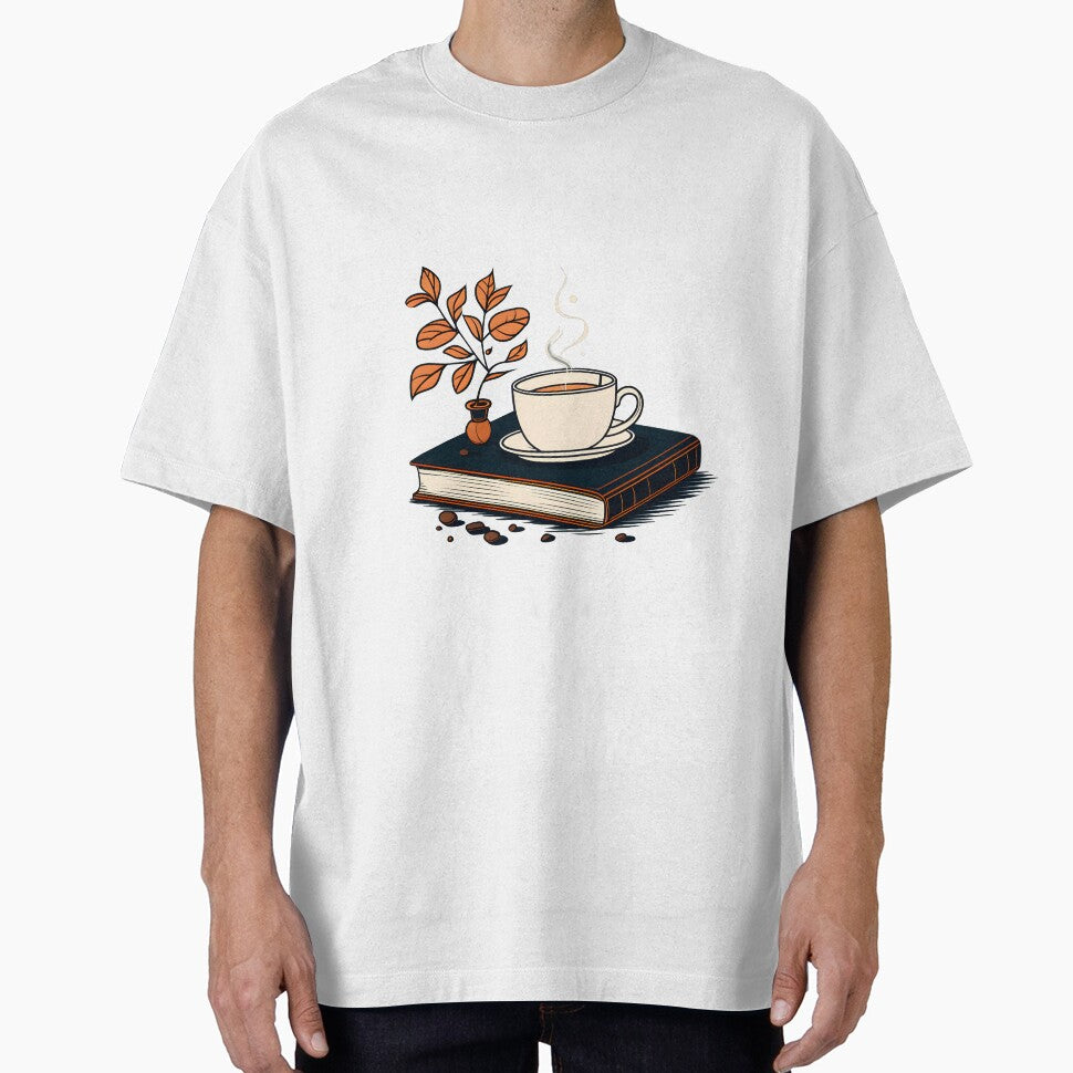 cup of coffee & books by CaffeineDose T-Shirts, Hoodie, Sweatshirt | BlankRebels.com (Image 1)