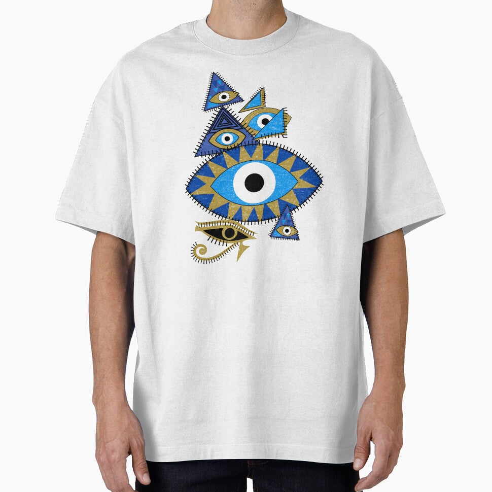 Blue Evil Eye-Protection by RedPurple-Tees Hoodie, Sweatshirt | BlankRebels.com (Image 1)