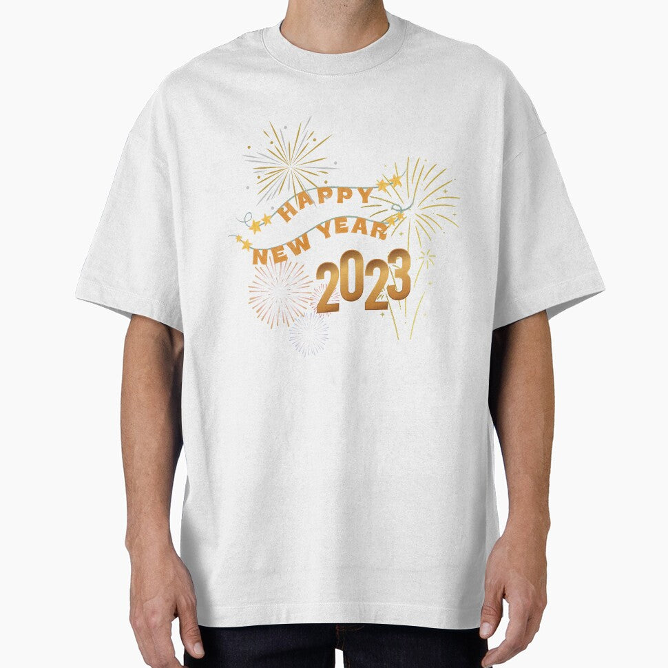 Happy New Year 2023 celebrate party fireworks by creatediscount T-Shirts, Hoodie, Sweatshirt | BlankRebels.com (Image 1)
