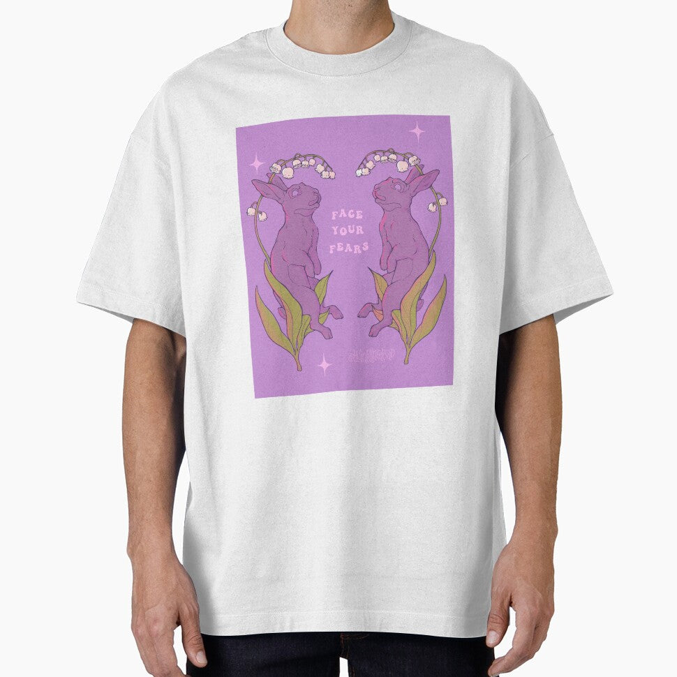 Bunnies and lily of the valley quote design! by Twinkling  Toad T-Shirts, Hoodie, Sweatshirt | BlankRebels.com (Image 1)