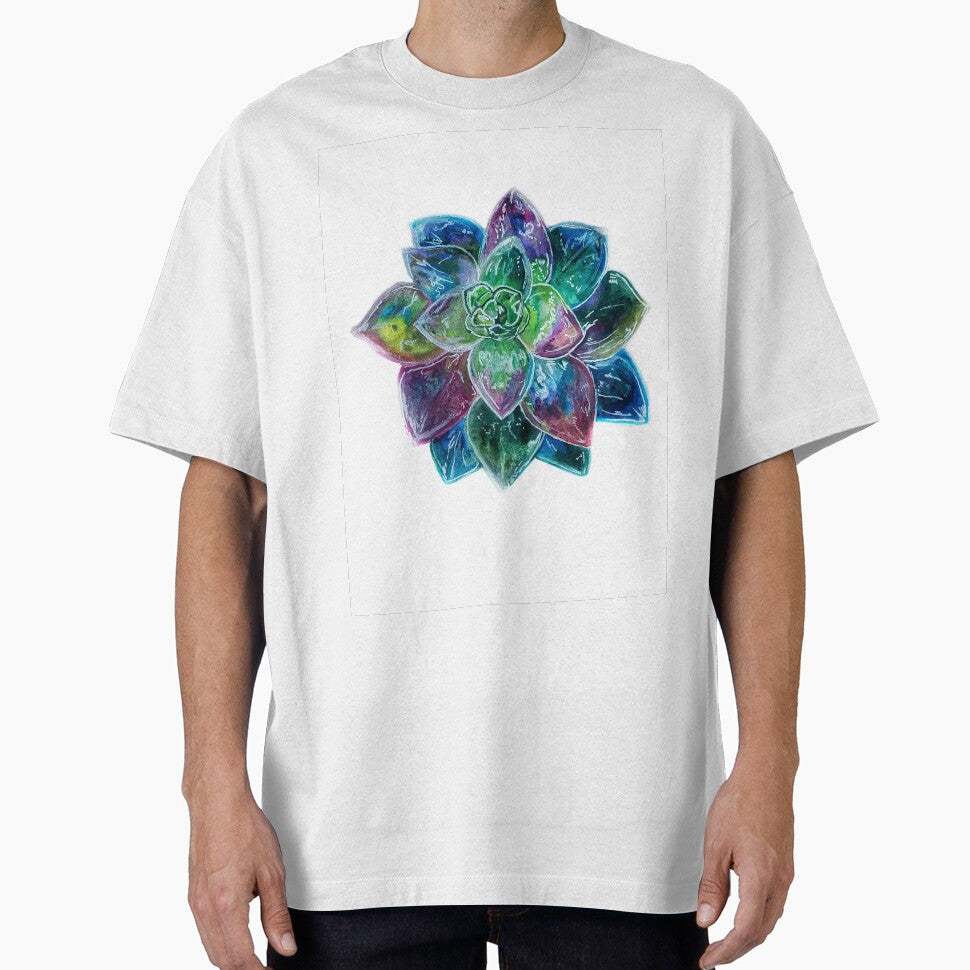 Succulent flower by Danielle Powell T-Shirts, Hoodie, Sweatshirt | BlankRebels.com (Image 1)