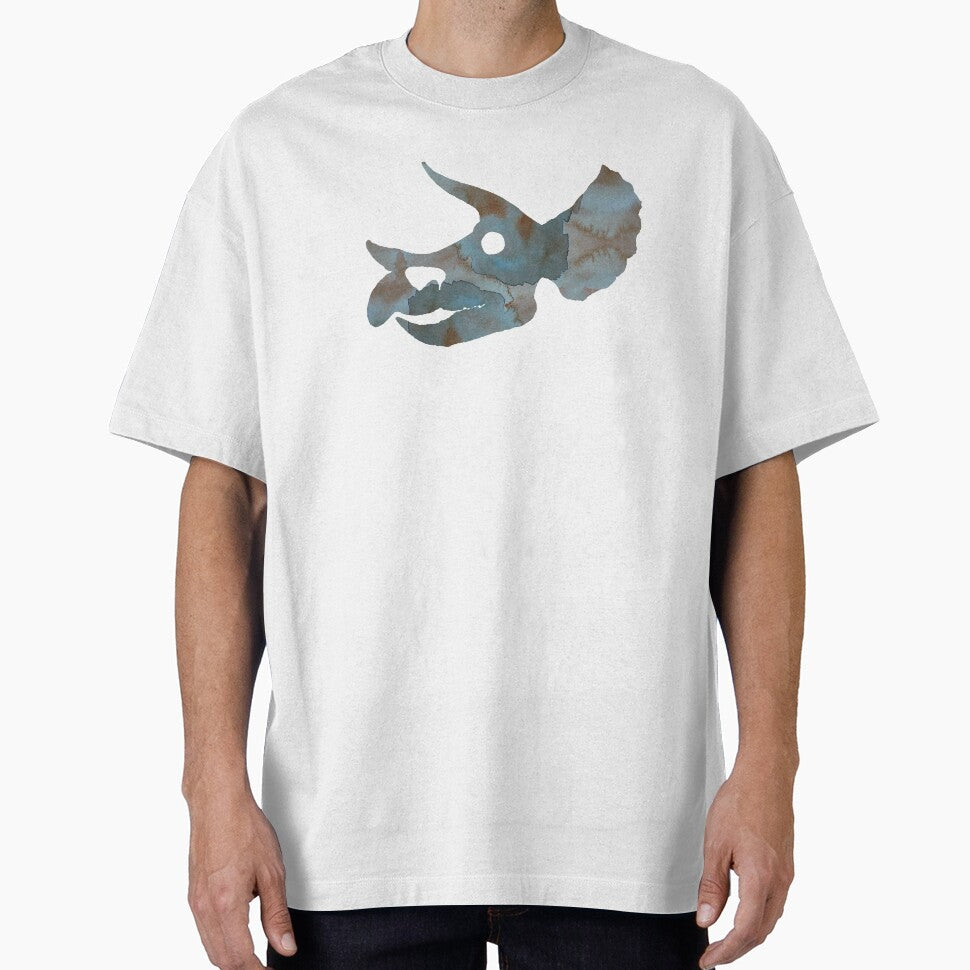 Dinosaur / Triceratops Skull by BittenByErmines T-Shirts, Hoodie, Sweatshirt | BlankRebels.com (Image 1)
