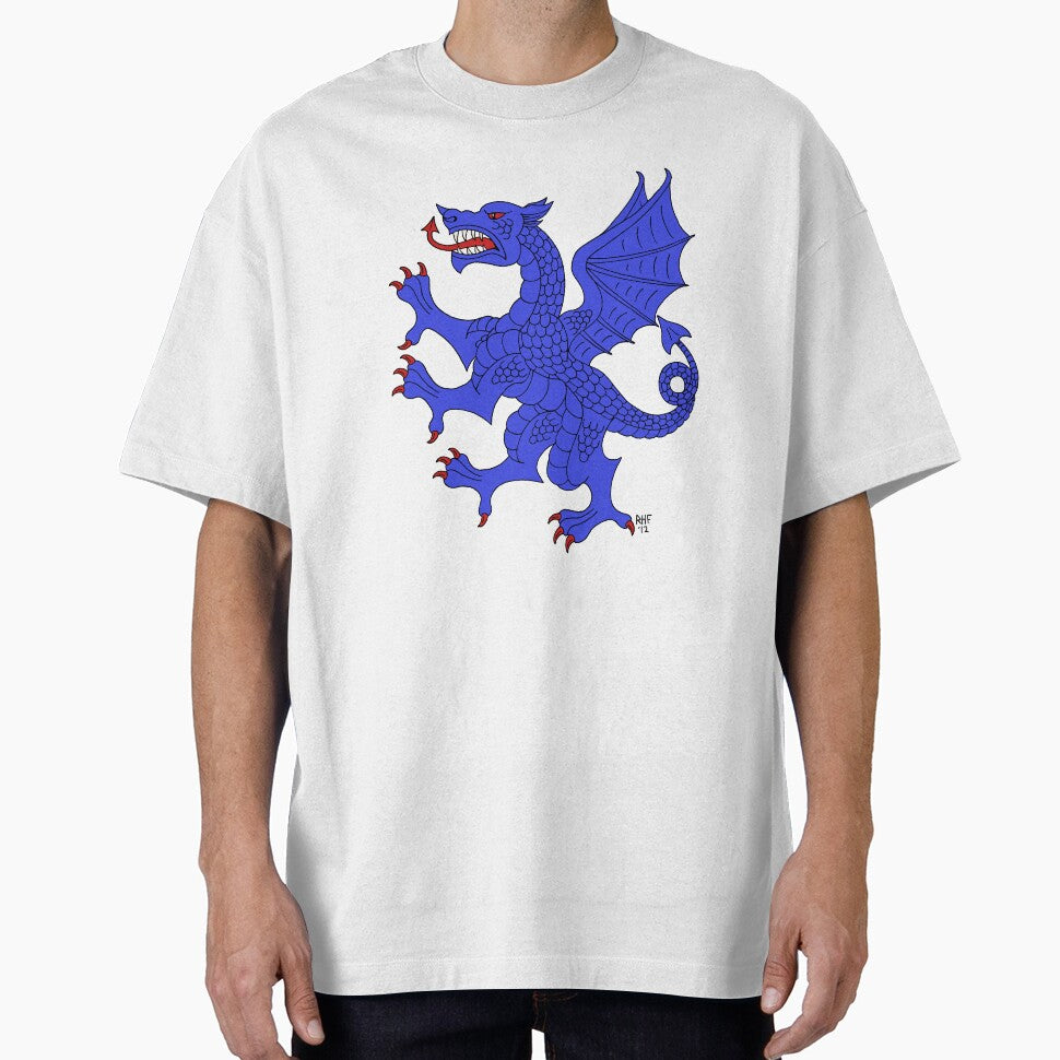 Blue Dragon by Azure Lion Productions T-Shirts, Hoodie, Sweatshirt | BlankRebels.com (Image 1)