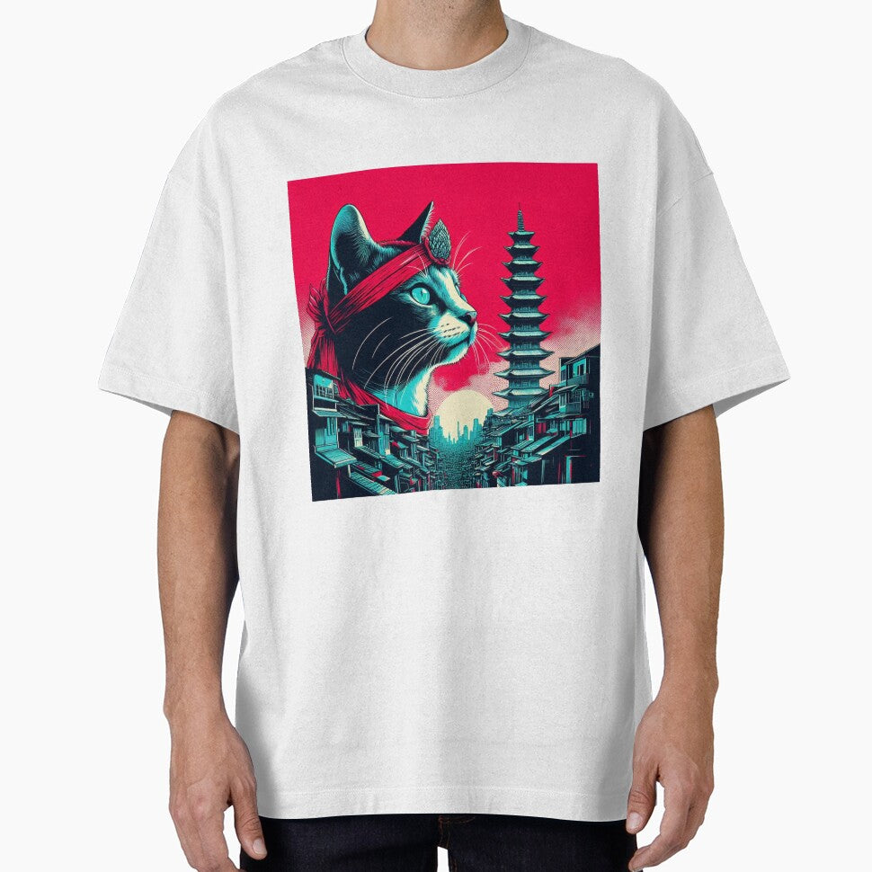 Cat cyberpunk by Silveira-Jess T-Shirts, Hoodie, Sweatshirt | BlankRebels.com (Image 1)