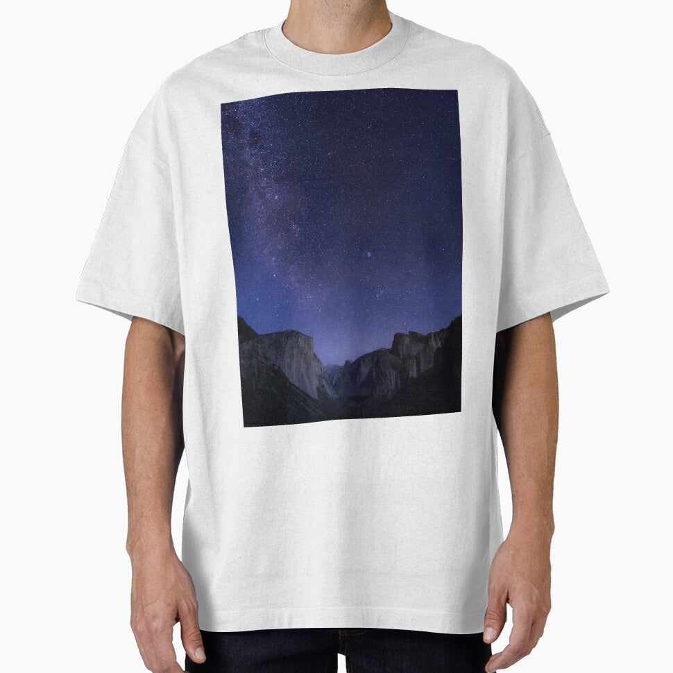 Purple Star Mountain Galaxy by newburyboutique T-Shirts, Hoodie, Sweatshirt | BlankRebels.com (Image 1)