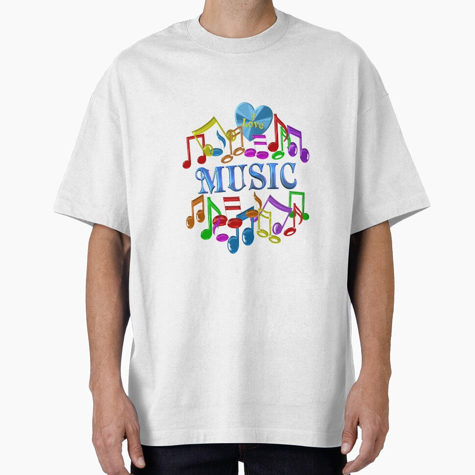 I Love Music by CoolDoodles T-Shirts, Hoodie, Sweatshirt | BlankRebels.com (Image 1)