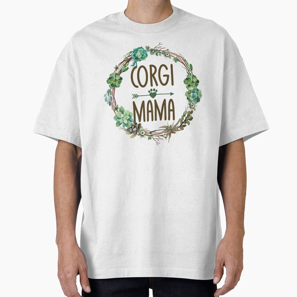 Cute Corgi Mom T-Shirt Welsh Corgi Lovers Mothers Day Gifts by mrsmitful Hoodie, Sweatshirt | BlankRebels.com (Image 1)