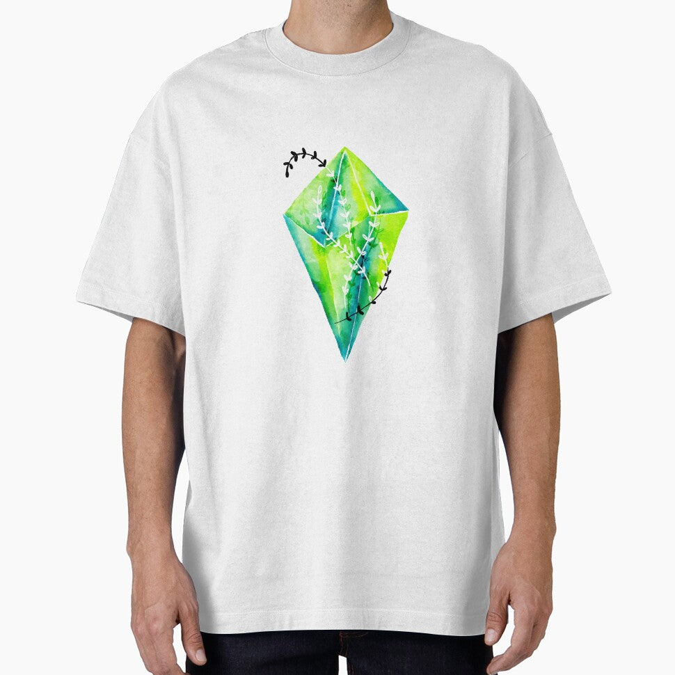 Green Precious Healing Crystal by Farissa Designs T-Shirts, Hoodie, Sweatshirt | BlankRebels.com (Image 1)