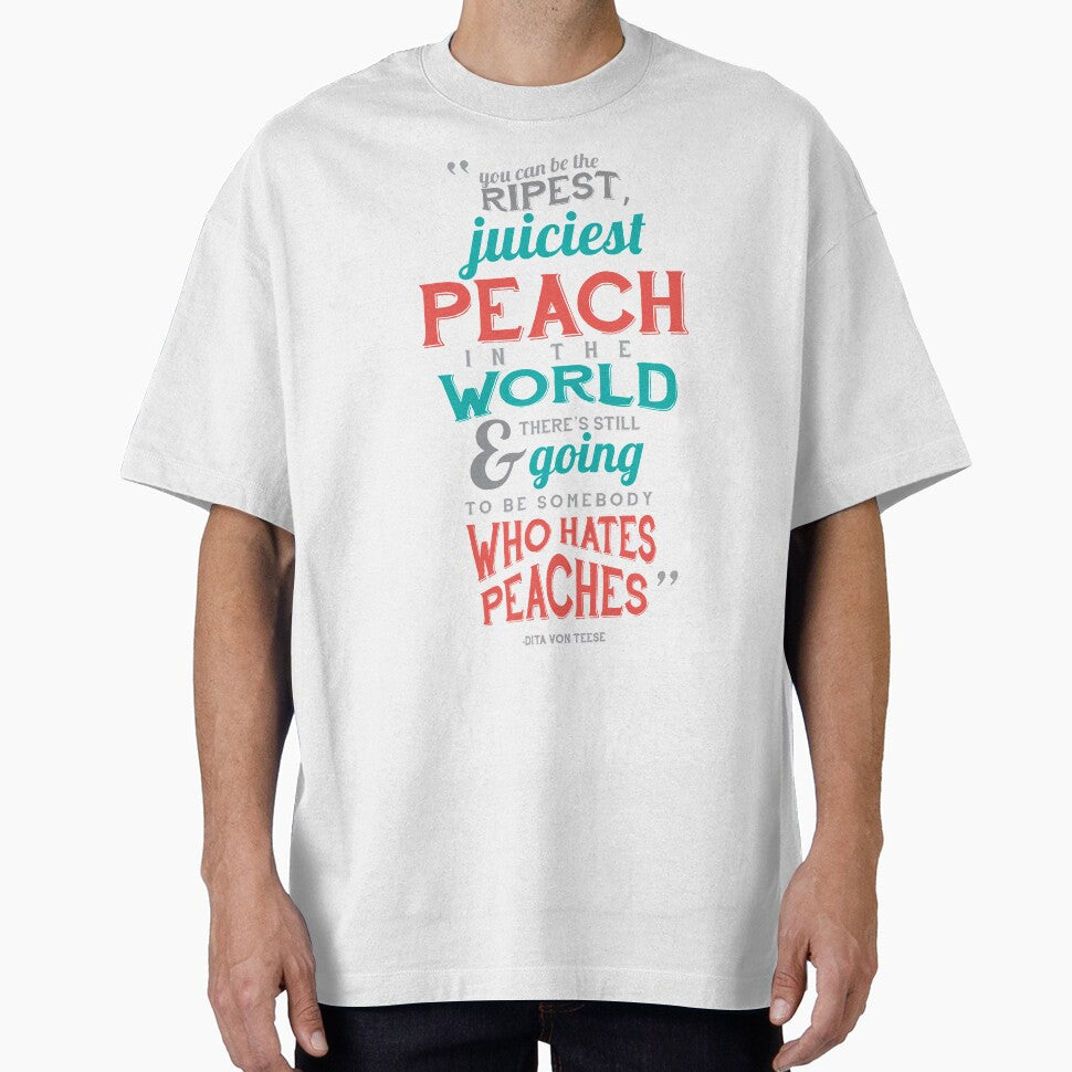 Peach Typography Quote by michelemoira T-Shirts, Hoodie, Sweatshirt | BlankRebels.com (Image 1)