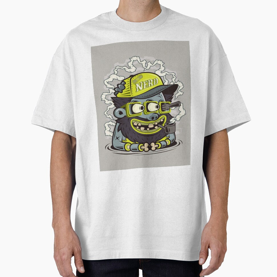 Captain Nerd by leen12 Art Designs Prints T-Shirts, Hoodie, Sweatshirt | BlankRebels.com (Image 1)