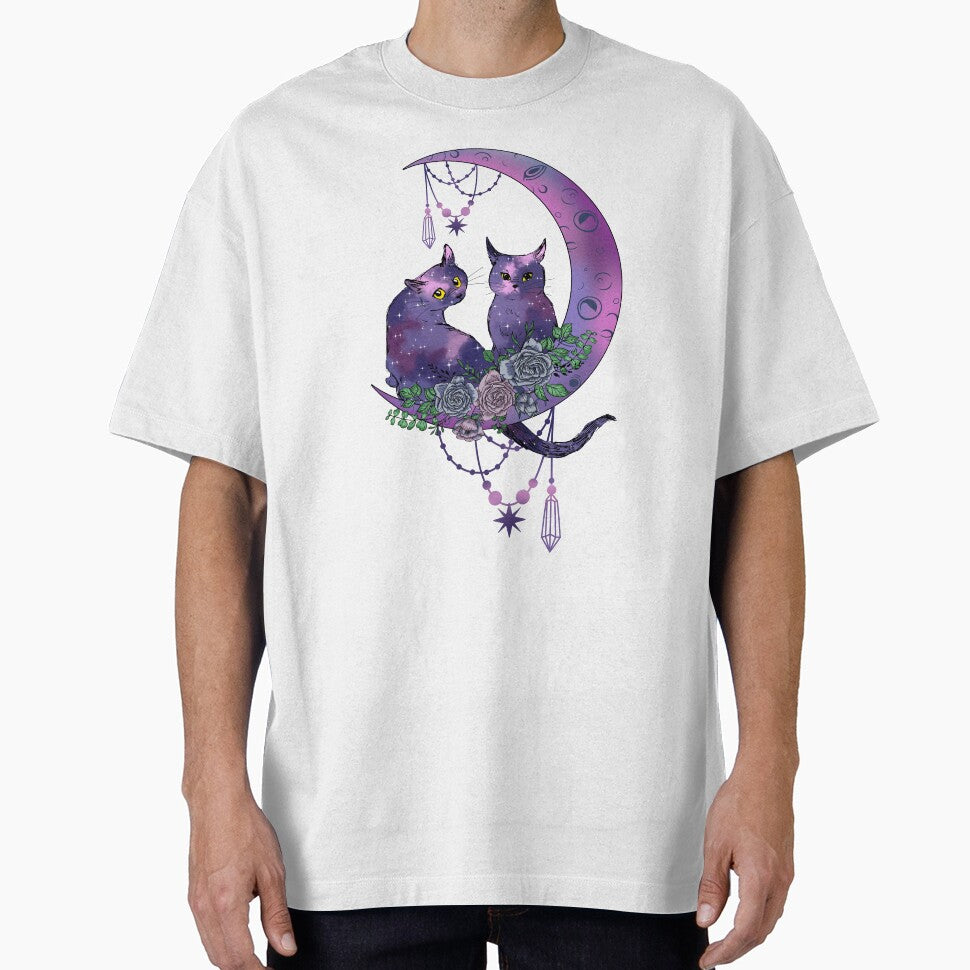 cat galaxy by stars now T-Shirts, Hoodie, Sweatshirt | BlankRebels.com (Image 1)