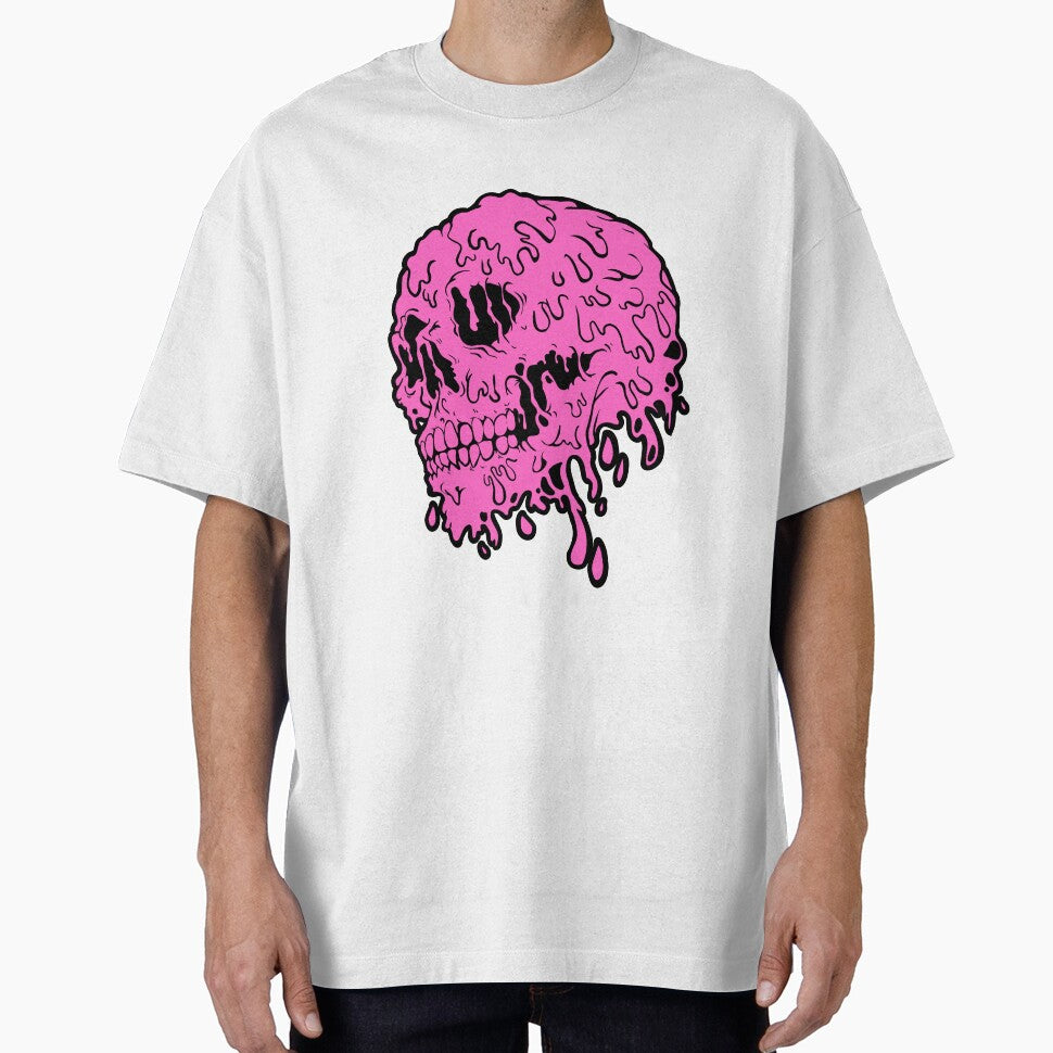 A FUCHSIA FLUID SKULL by infinitearte T-Shirts, Hoodie, Sweatshirt | BlankRebels.com (Image 1)