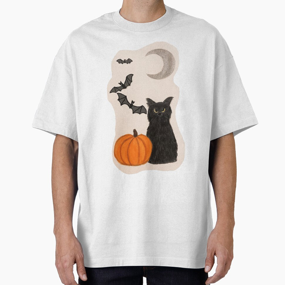 Halloween Kitty by hgrasel T-Shirts, Hoodie, Sweatshirt | BlankRebels.com (Image 1)