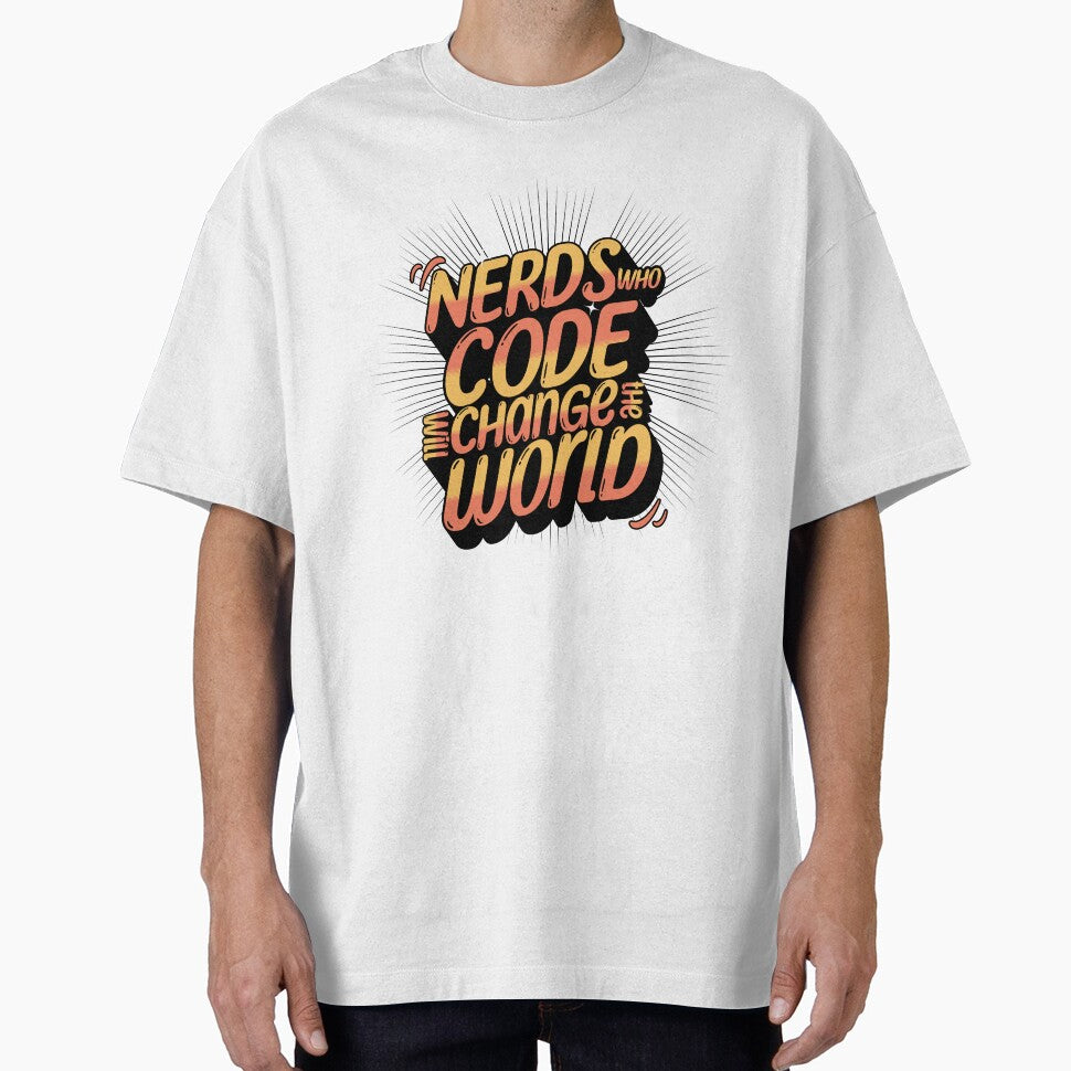 Nerds Who Code Will Change The World by HealNoMeds | Invisible Illness Awareness T-Shirts, Hoodie, Sweatshirt (Image 1)