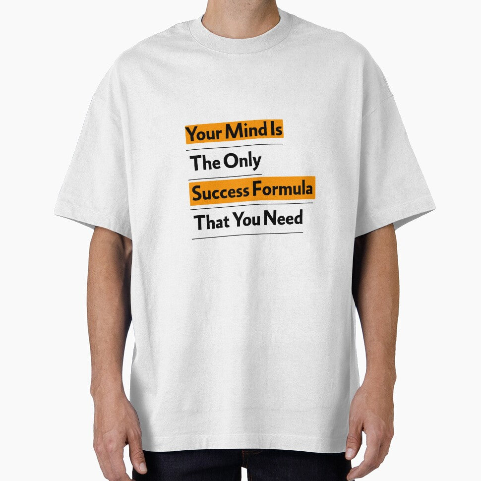 Your Mind Is The Only Success Formula That You Need by djaber1998 T-Shirts, Hoodie, Sweatshirt | BlankRebels.com (Image 1)