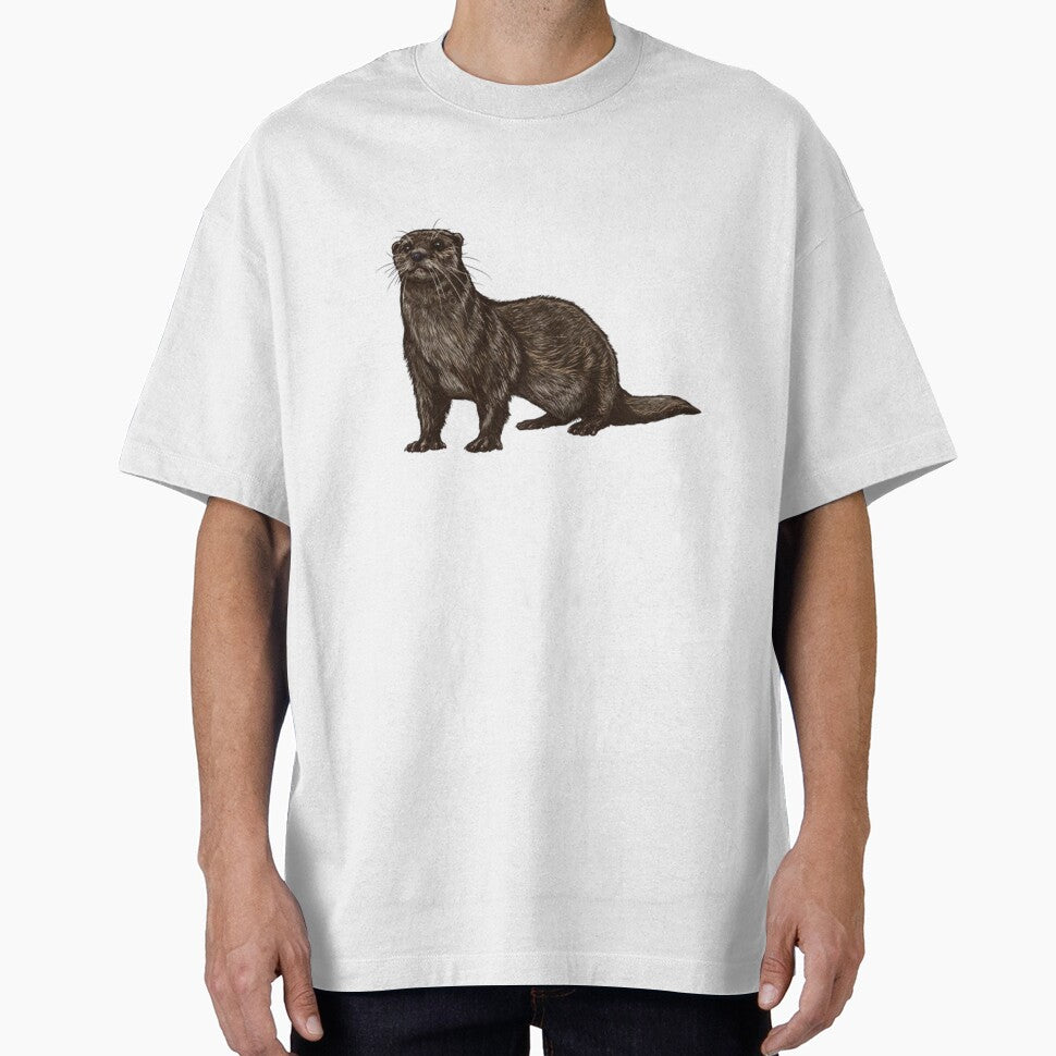 Cute otters by ALAEEDDINEBHM T-Shirts, Hoodie, Sweatshirt | BlankRebels.com (Image 1)
