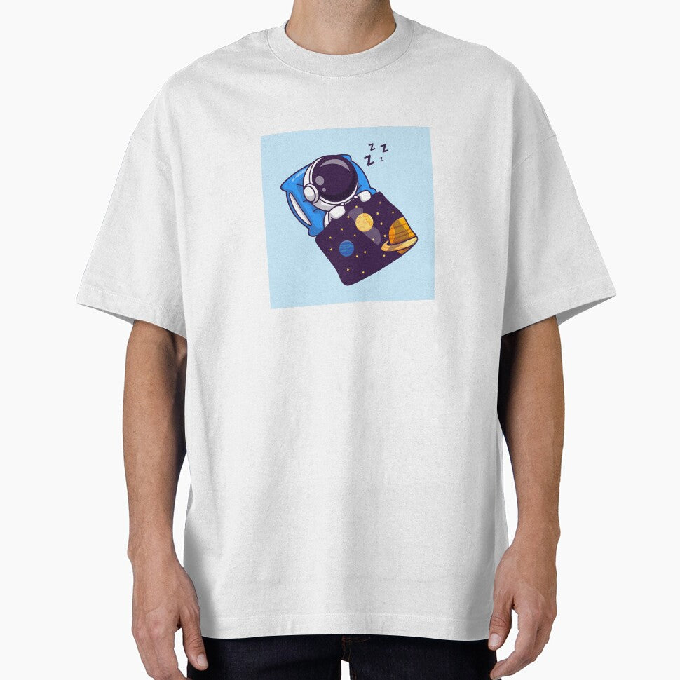 Astronaut slipping space cartoon by ALAEEDDINEBHM T-Shirts, Hoodie, Sweatshirt | BlankRebels.com (Image 1)
