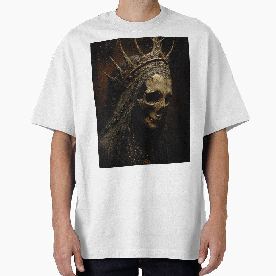 Crowned in shadow, veiled in silence. by breedmydarkness T-Shirts, Hoodie, Sweatshirt | BlankRebels.com (Image 1)