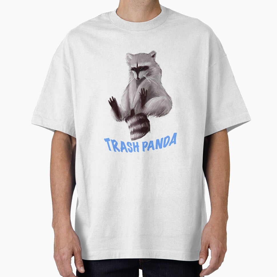Trash Panda Raccoon Blue by AmethystBlue T-Shirts, Hoodie, Sweatshirt | BlankRebels.com (Image 1)