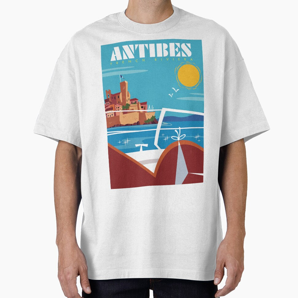 Antibes Poster by GAGodel T-Shirts, Hoodie, Sweatshirt | BlankRebels.com (Image 1)