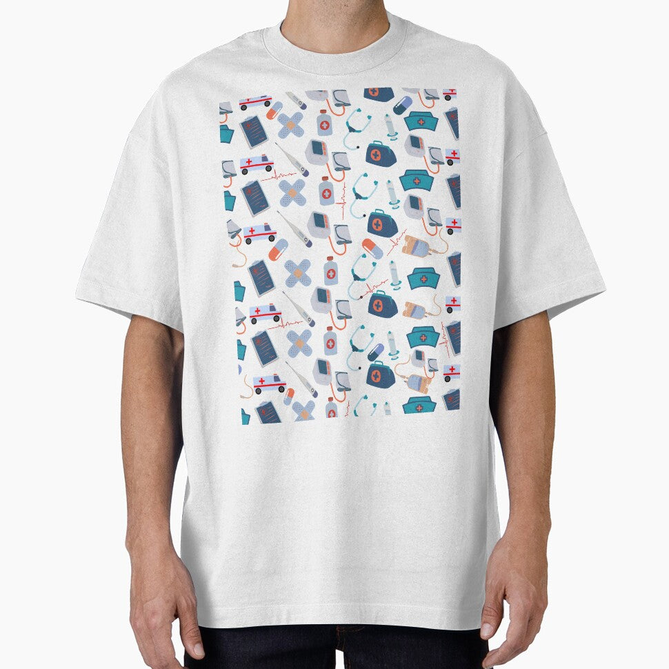 doctor pattern by LU NA T-Shirts, Hoodie, Sweatshirt | BlankRebels.com (Image 1)