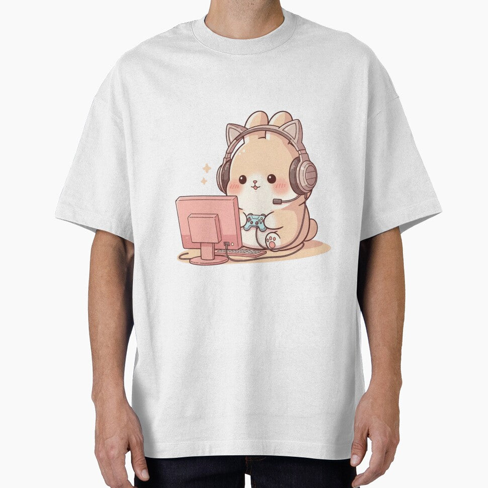 Kawaii Gamer Bunny PC Player by soletstudio