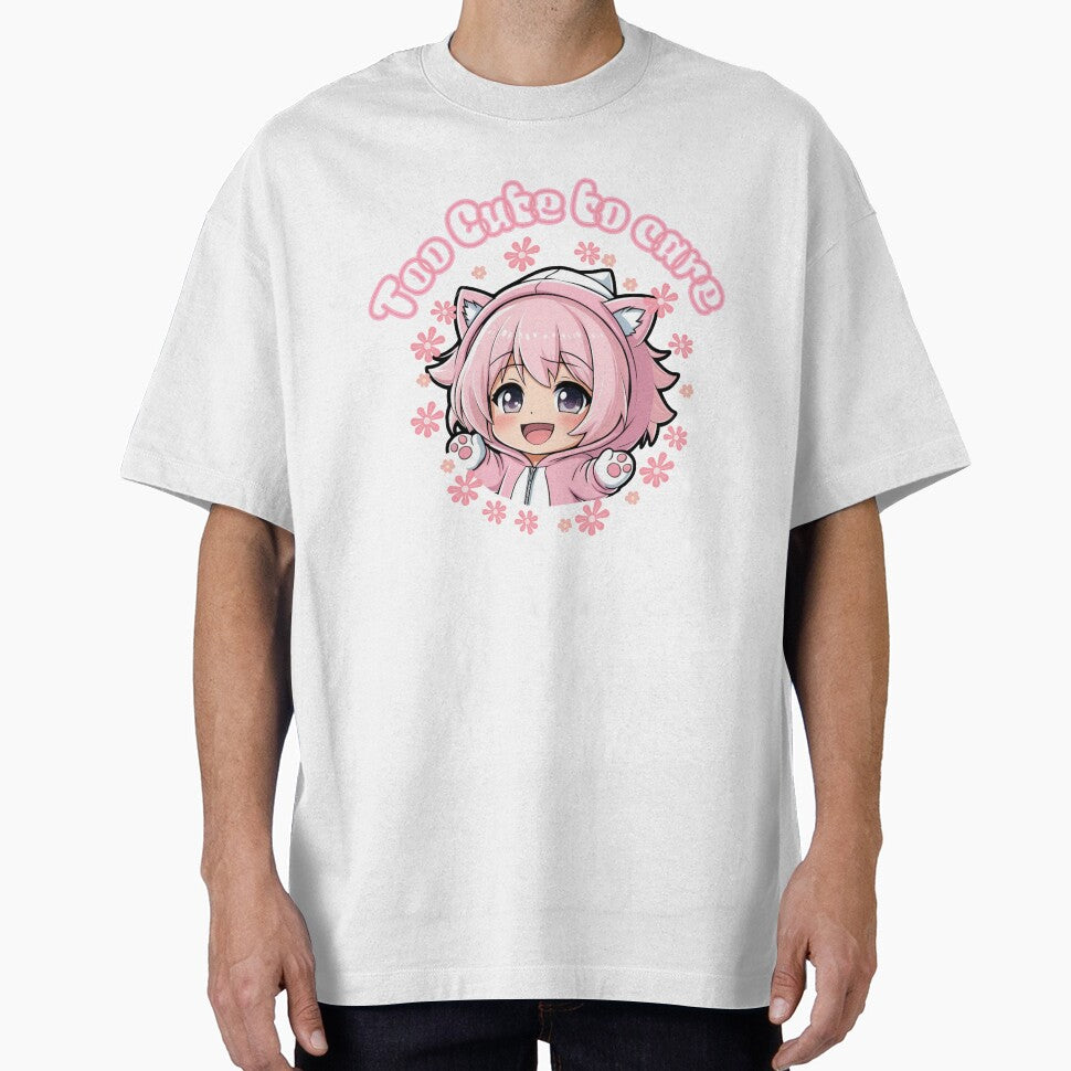 Too Cute To Care – Fun Girly Design by AH-creators T-Shirts, Hoodie, Sweatshirt | BlankRebels.com (Image 1)