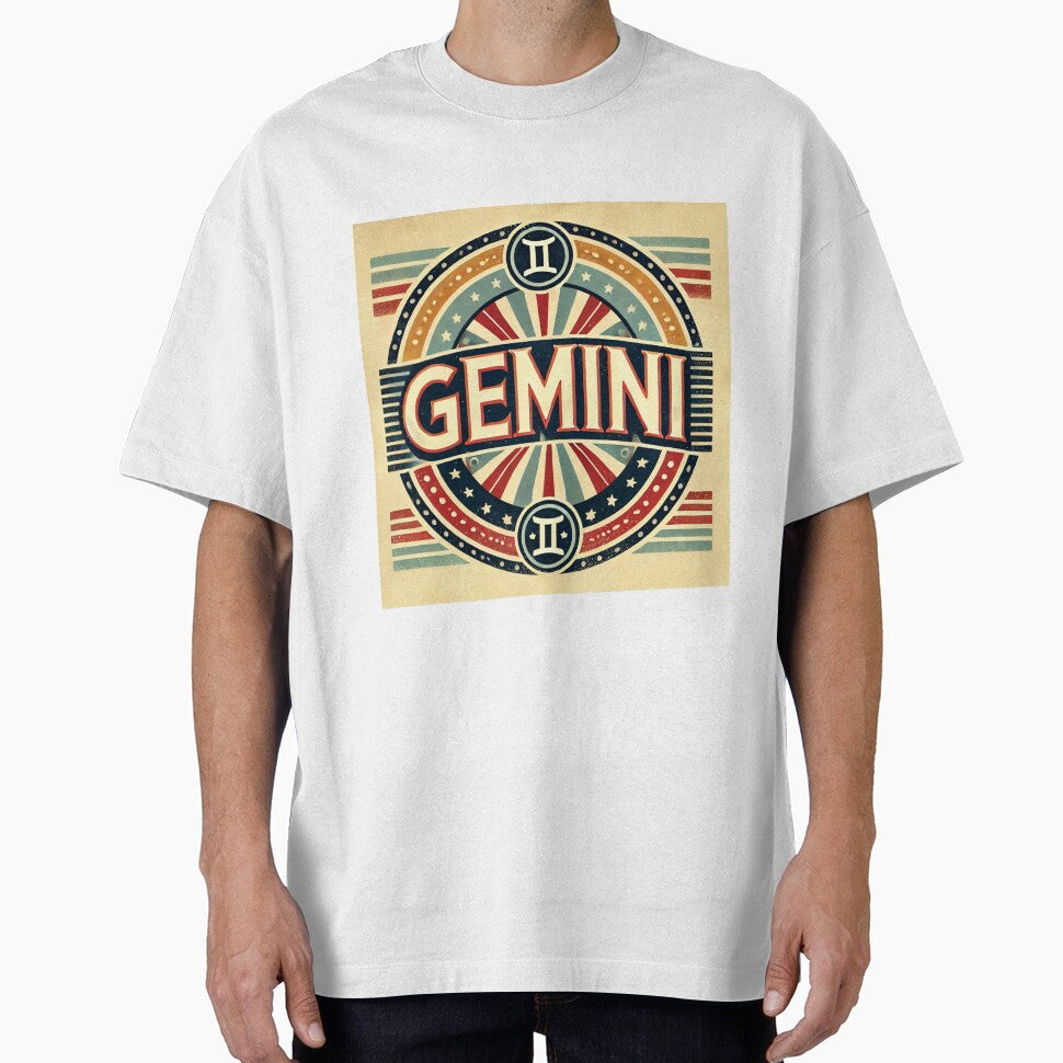 Gemini Retro Star Sign by Sototos® ⭐⭐⭐⭐⭐ T-Shirts, Hoodie, Sweatshirt | BlankRebels.com (Image 1)