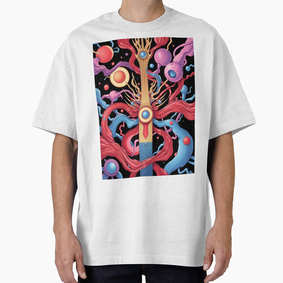 Pastel Modern Space Abstract Art by Esterlane T-Shirts, Hoodie, Sweatshirt | BlankRebels.com (Image 1)