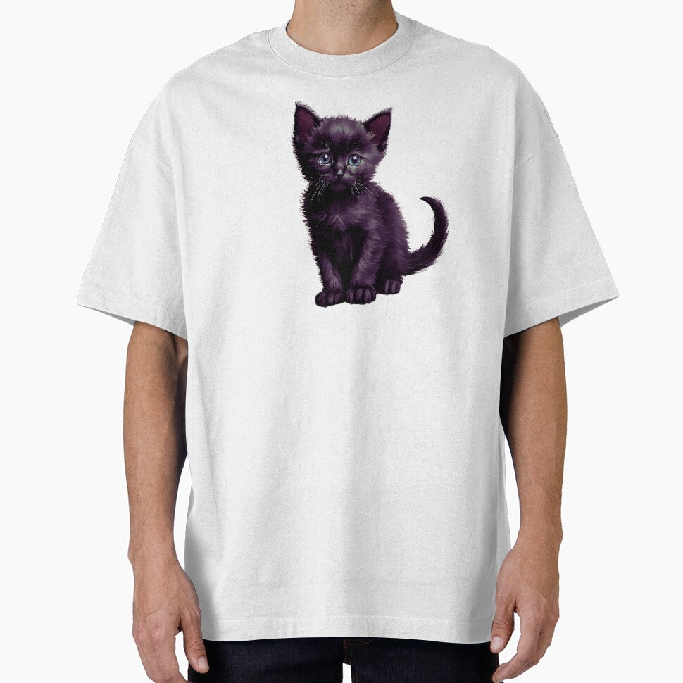 Pixel art blac cat by AlinaMalina24 T-Shirts, Hoodie, Sweatshirt | BlankRebels.com (Image 1)