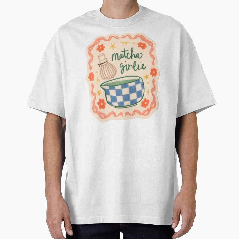 Matcha Girlie by stephenflashart T-Shirts, Hoodie, Sweatshirt | BlankRebels.com (Image 1)