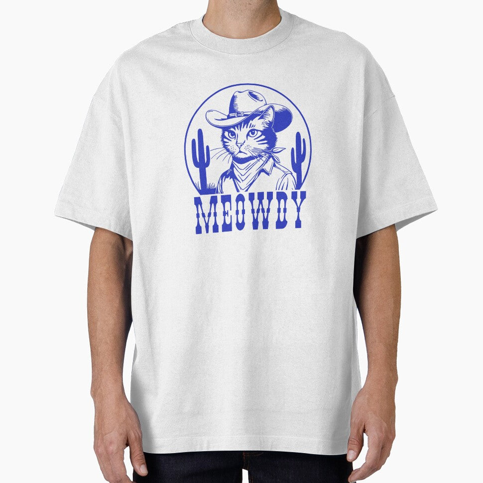 Meowdy Cowboy Cat Lovers by cafelab T-Shirts, Hoodie, Sweatshirt | BlankRebels.com (Image 1)