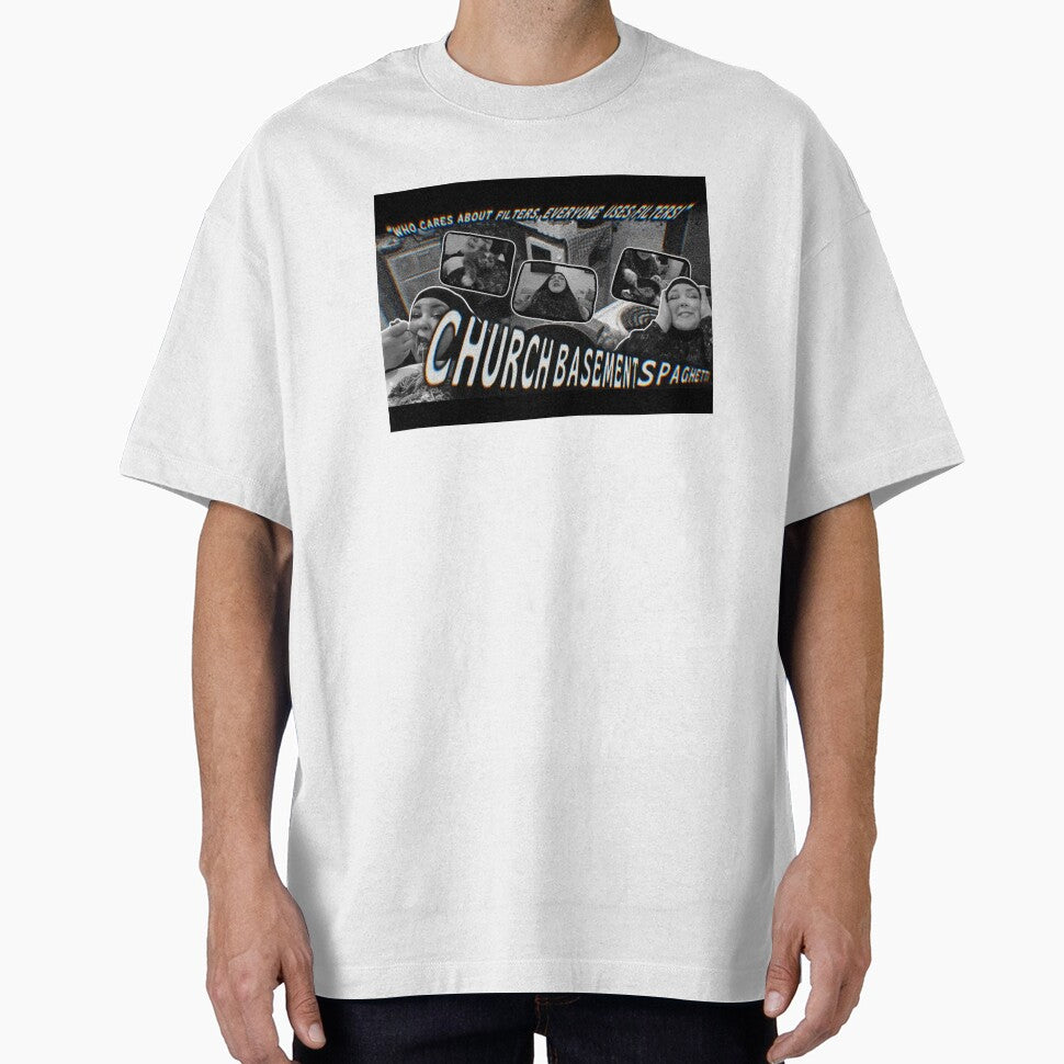 Church Basement Spaghetti by ArentUExhausted T-Shirts, Hoodie, Sweatshirt | BlankRebels.com (Image 1)