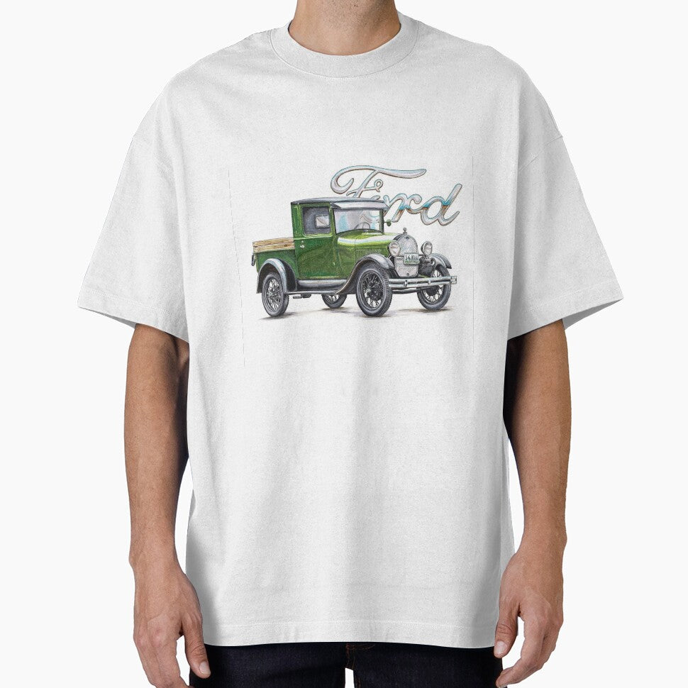 Model 'A' Pickup Truck. by voyagerone510 T-Shirts, Hoodie, Sweatshirt | BlankRebels.com (Image 1)