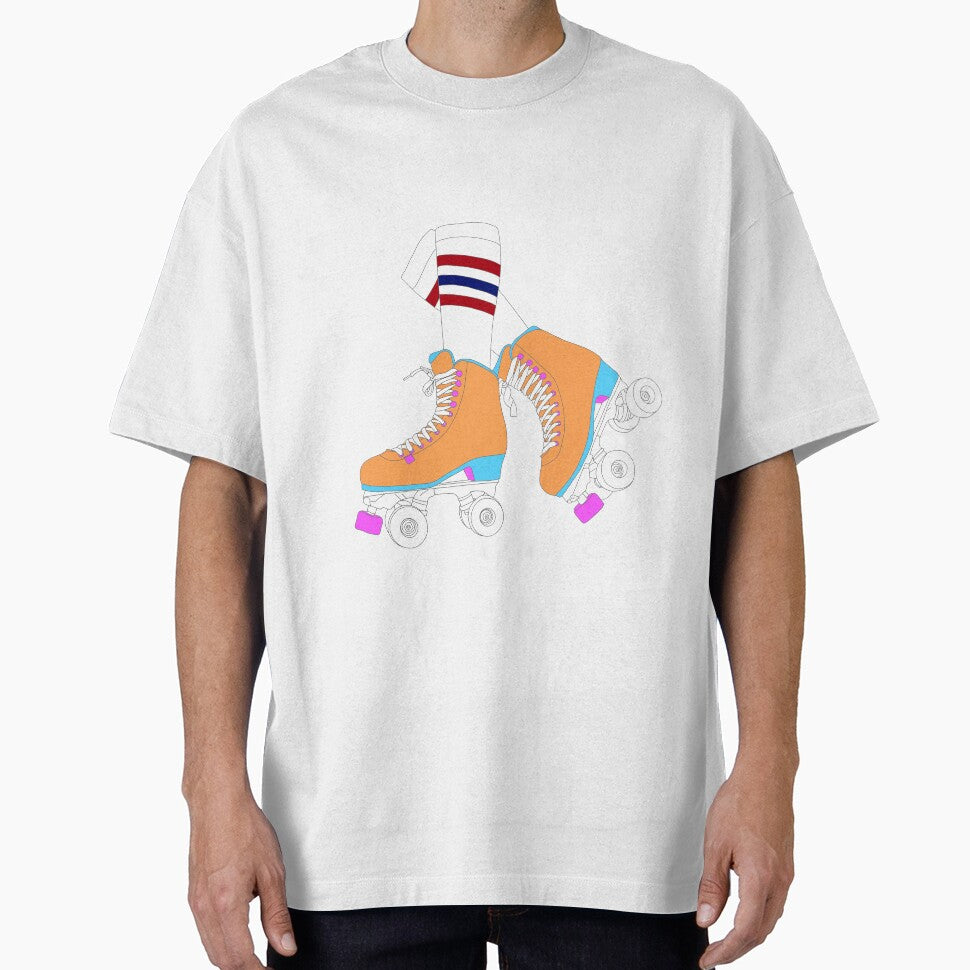 Skates orange by Digital-Cat-Art T-Shirts, Hoodie, Sweatshirt | BlankRebels.com (Image 1)