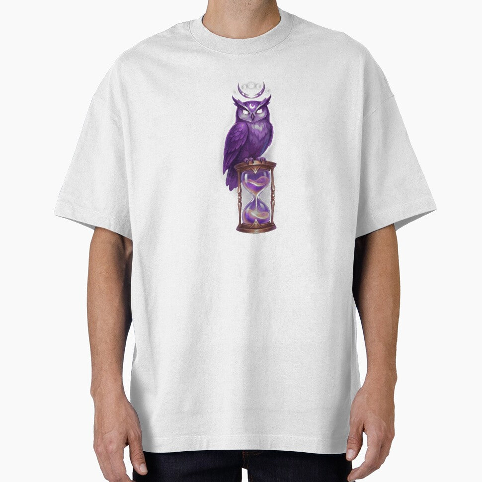 Amethyst Owl Hourglass Emblem by pumsquare T-Shirts, Hoodie, Sweatshirt | BlankRebels.com (Image 1)