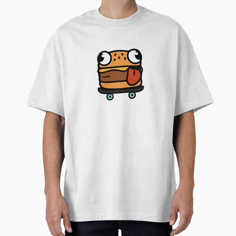 Skater Burger – Funny Burger on a Skateboard by Siroiyy T-Shirts, Hoodie, Sweatshirt | BlankRebels.com (Image 1)