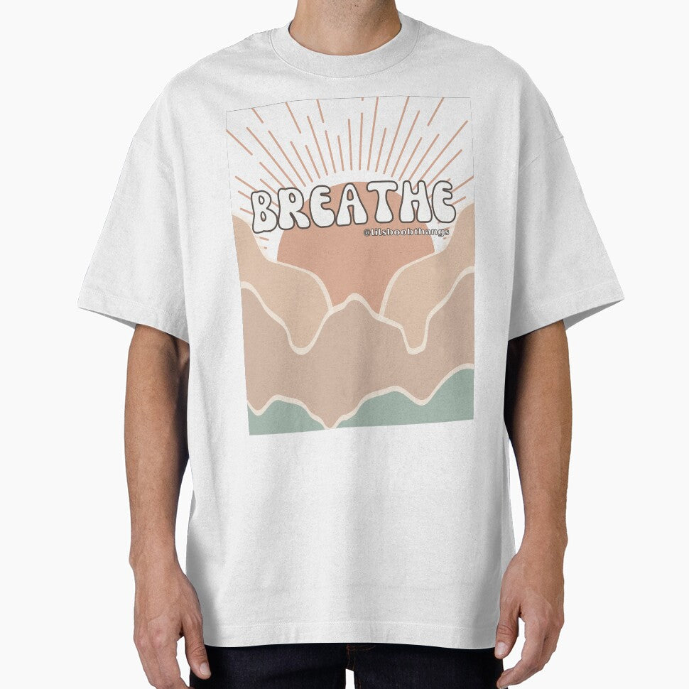 Breathe Mountain Air v3 | @lilsboobthangs by lilsboobthangs T-Shirts, Hoodie, Sweatshirt | BlankRebels.com (Image 1)