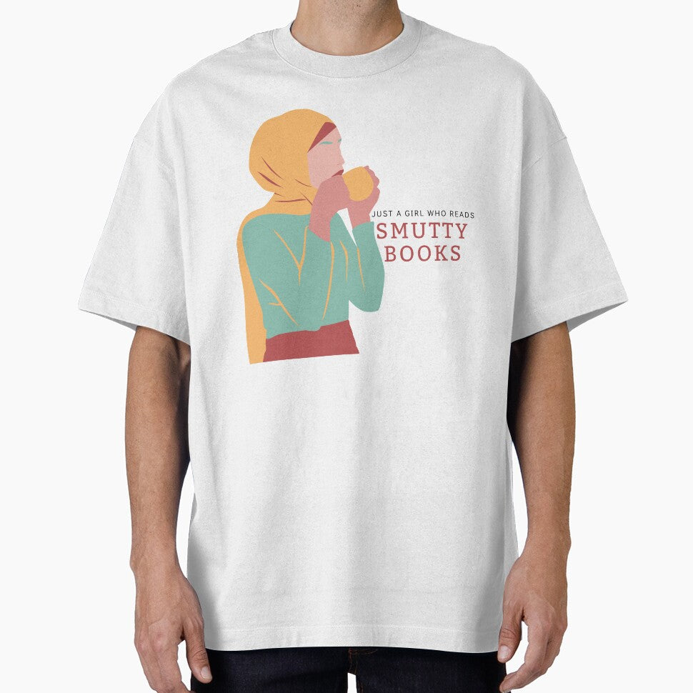 Just a Girl Who Reads Smutty Books 9 by jaekindacray T-Shirts, Hoodie, Sweatshirt | BlankRebels.com (Image 1)