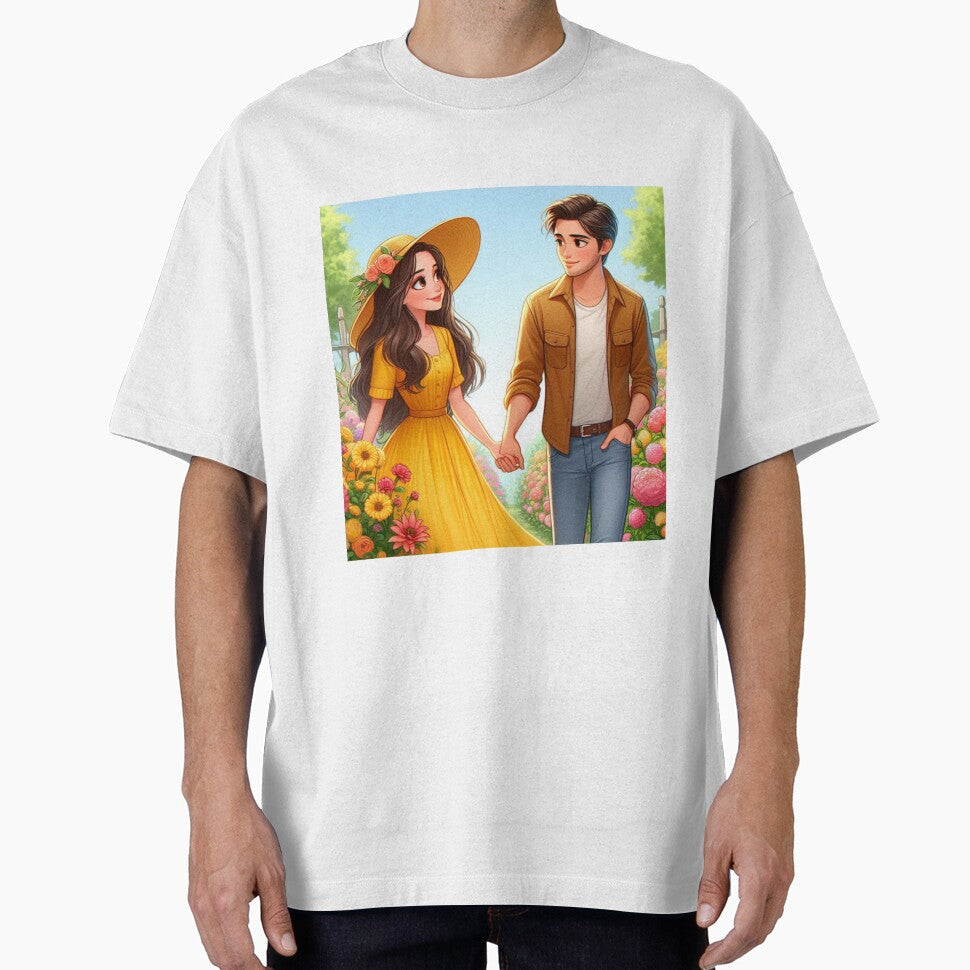 Sweet Couple Walking Holding Hand by Mywaymylife T-Shirts, Hoodie, Sweatshirt | BlankRebels.com (Image 1)